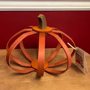 Longaberger Bentwood Pumpkin orange/Spice